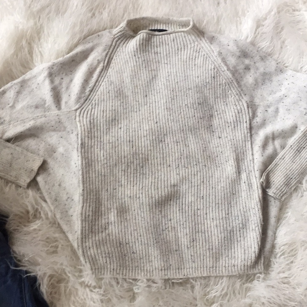Mossimo Beige Marled Sweater XS
